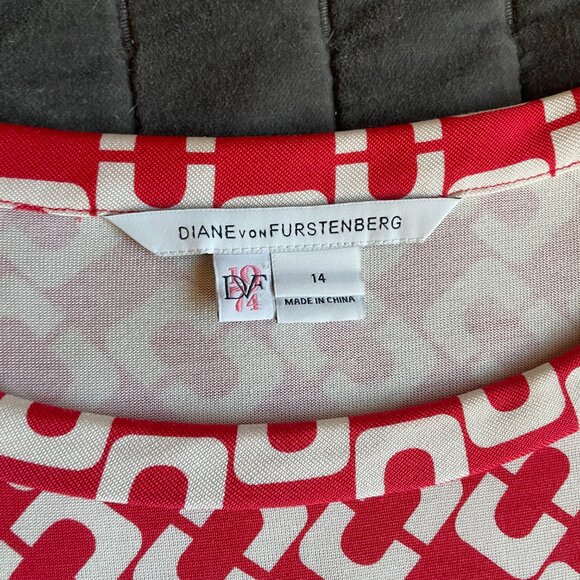 Knit Silk Diane Von Furstenberg T-shirt Dress - Picture 6 of 11